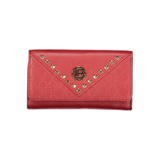 Laura Biagiotti Rosso Polyurethane Women Wallet Laura Biagiotti