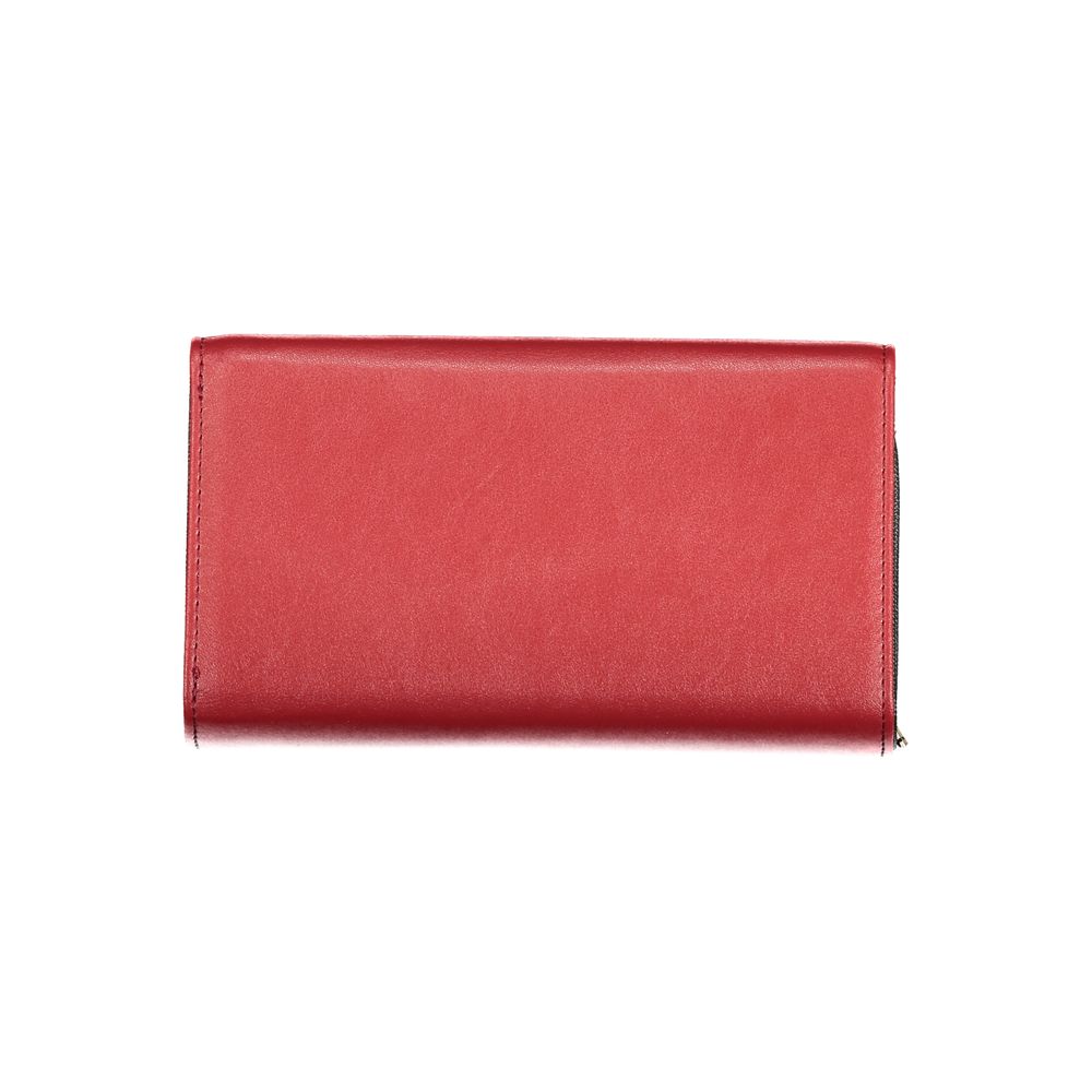 Laura Biagiotti Rosso Polyurethane Women Wallet Laura Biagiotti