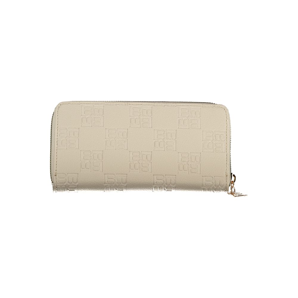 Laura Biagiotti Beige Polyurethane Women Wallet Laura Biagiotti