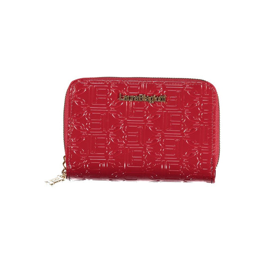 Laura Biagiotti Red Polyurethane Women Wallet Laura Biagiotti