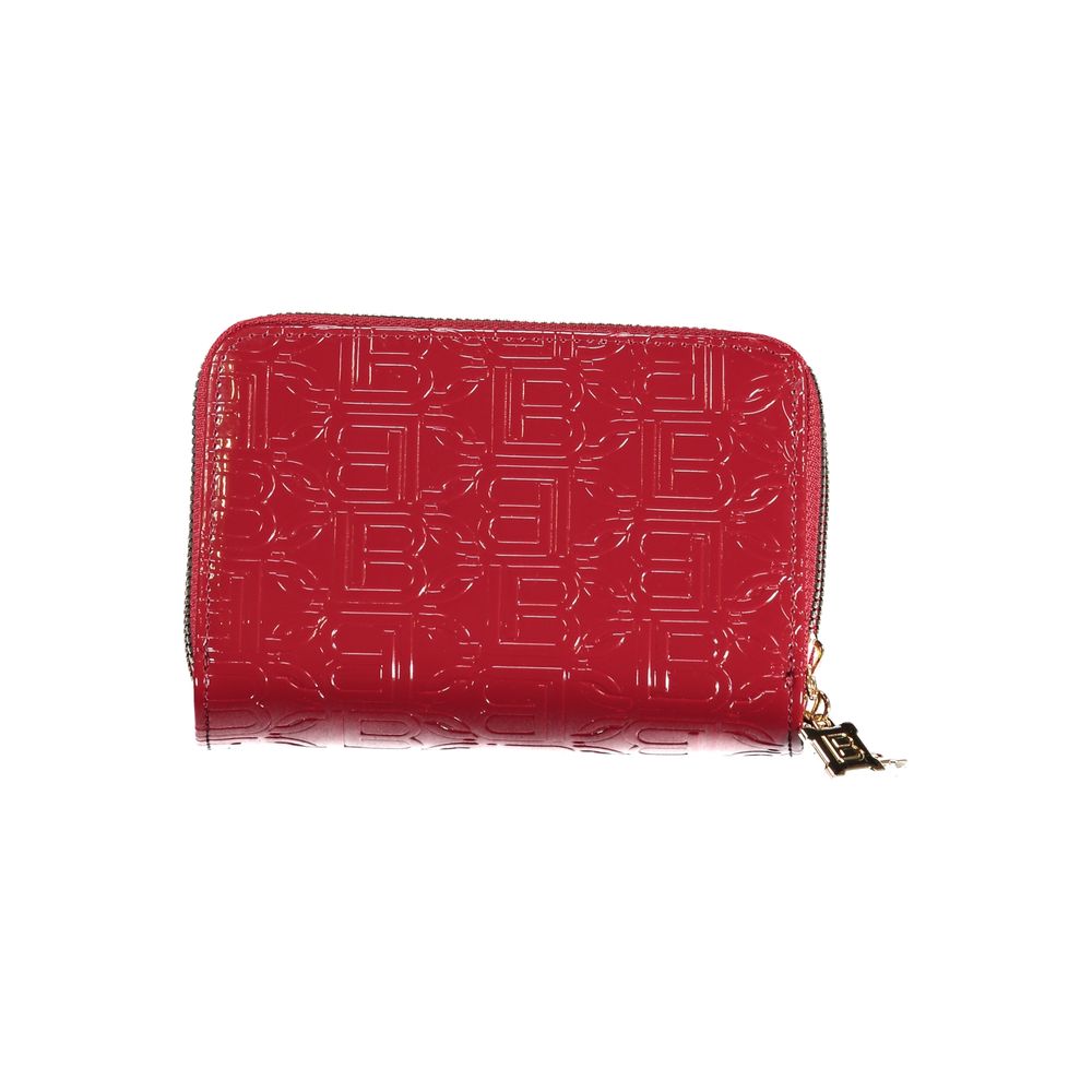 Laura Biagiotti Red Polyurethane Women Wallet Laura Biagiotti