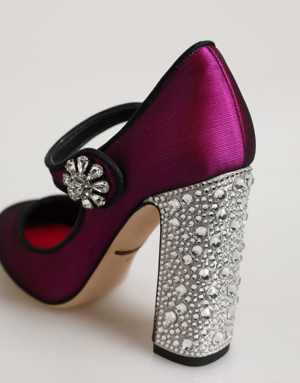 Dolce & Gabbana Pink Embellished High Heels Pumps Shoes