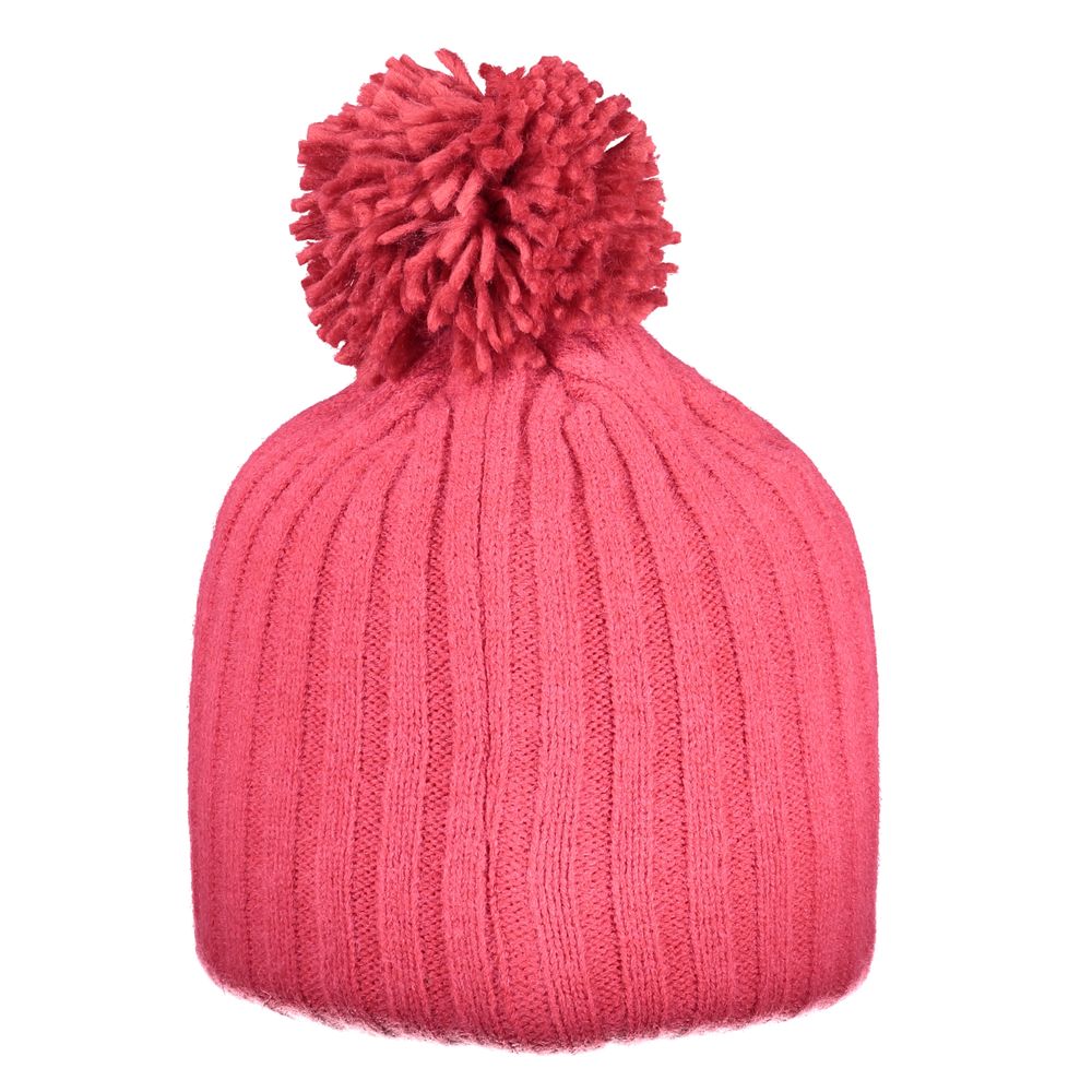 Norway 1963 Rosa acrylic women's cap with a casual, stylish design, featuring a soft pink color and comfortable fit.