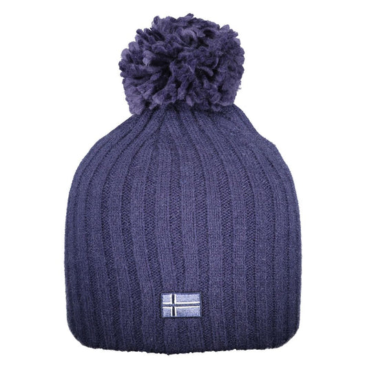 Norway 1963 Blue Acrylic Women Cap Norway 1963