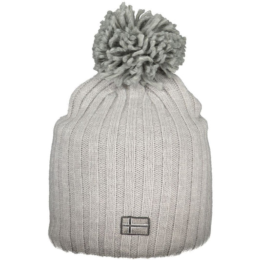 Norway 1963 Gray Acrylic Women's Hat Norway 1963