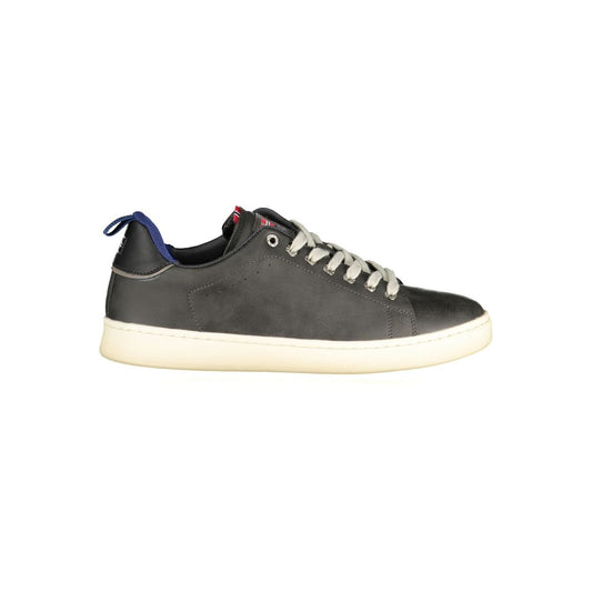 Norway 1963 Black Polyurethane Men Sneaker Norway 1963