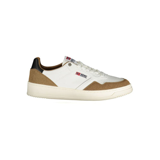 Norway 1963 Bianco Polyurethane Men Sneaker Norway 1963