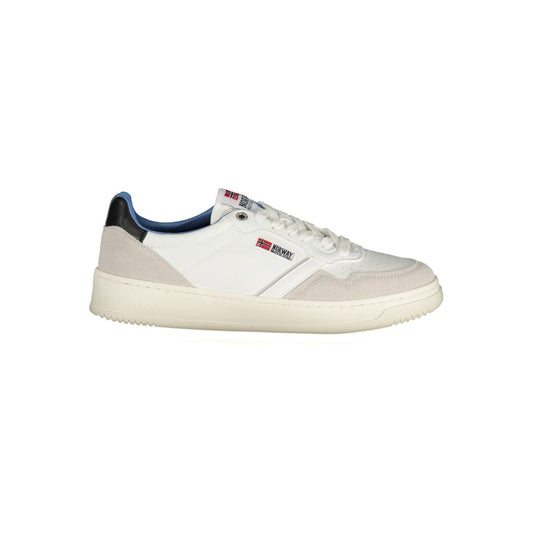 Norway 1963 Bianco Polyurethane Men Sneaker Norway 1963