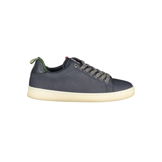 Norway 1963 Blue Polyurethane Men Sneaker Norway 1963