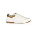 Tommy Hilfiger Bianco men's sneaker made of polyurethane with white design and casual sporty style.