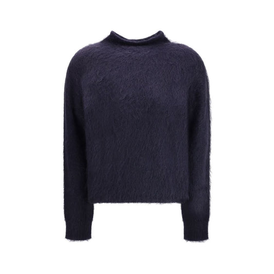 Max Mara Blue Polyamide Sweatshirt Max Mara