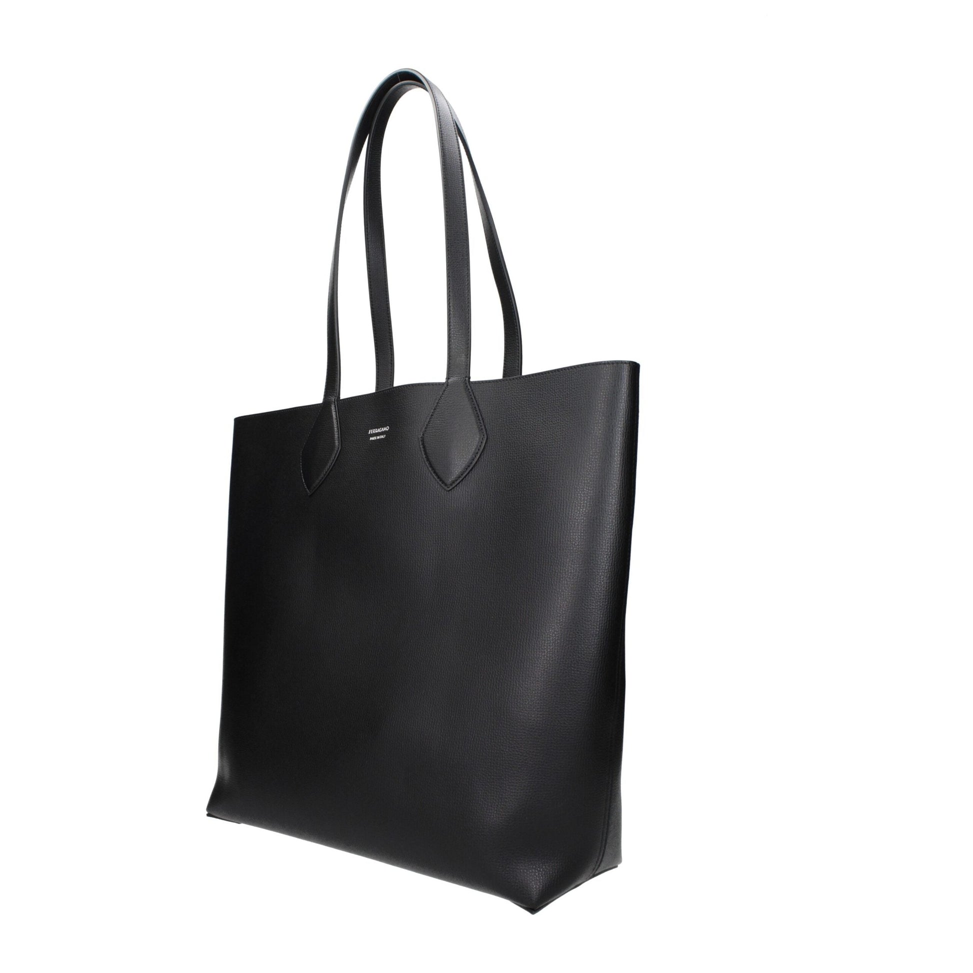 Salvatore Ferragamo Black Leather Shoulder Bag Salvatore Ferragamo