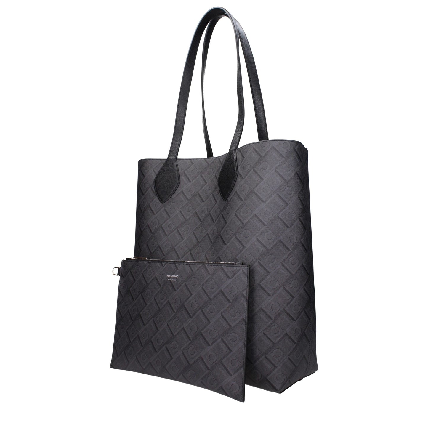Salvatore Ferragamo Black Leather Shoulder Bag Salvatore Ferragamo