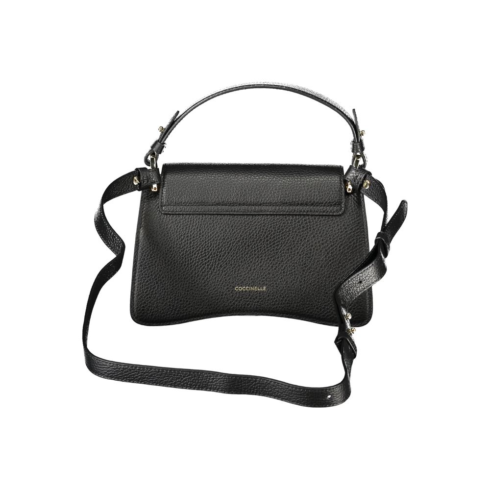 Coccinelle Black Leather Handbag Coccinelle