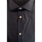 Baldinini Trend Gray Cotton Shirt