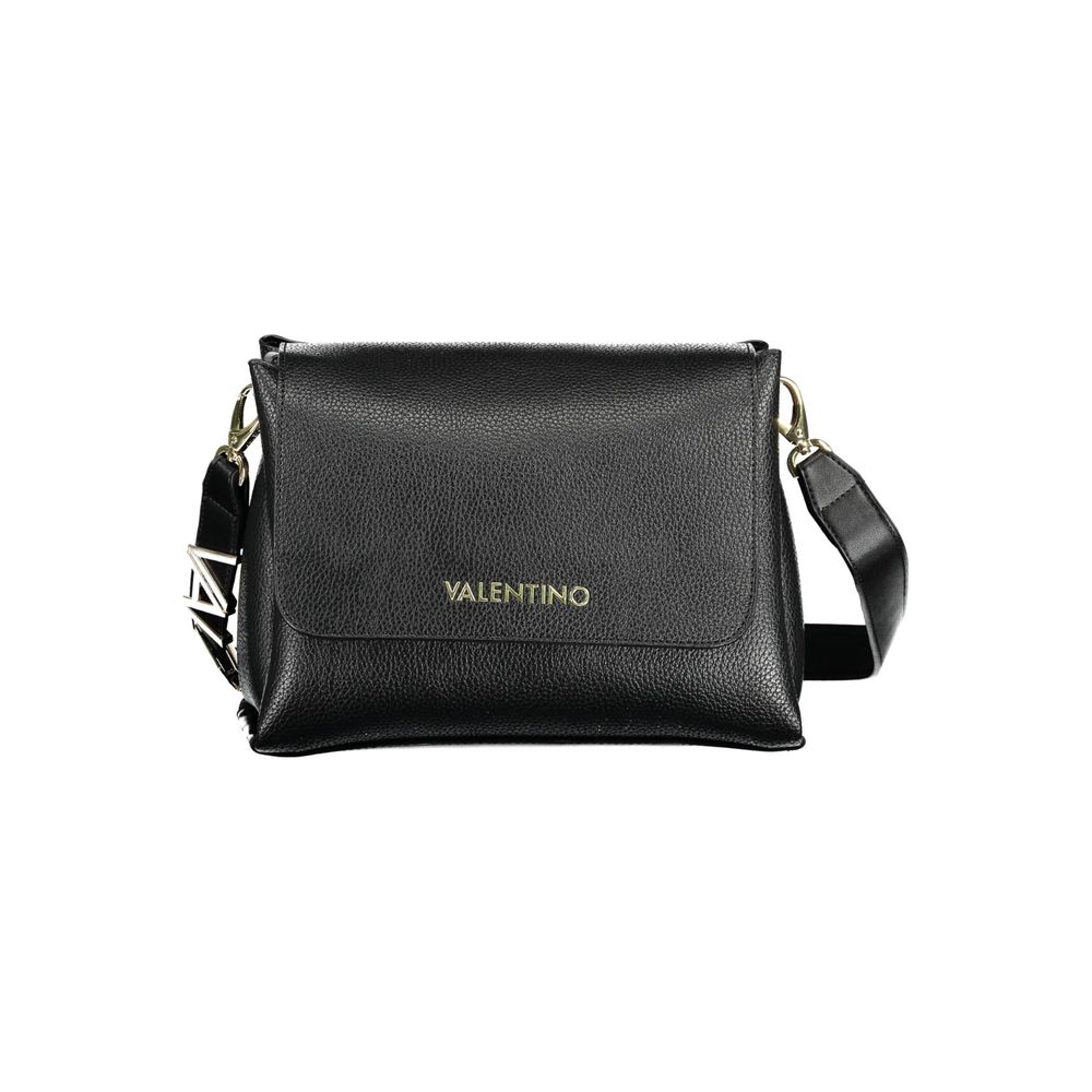 Mario Valentino Black Polyurethane Women Handbag Mario Valentino