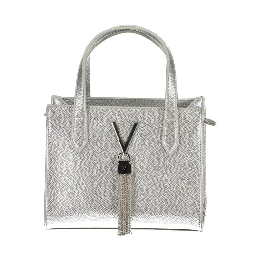 Mario Valentino Argento Polyurethane Women's Bag Mario Valentino