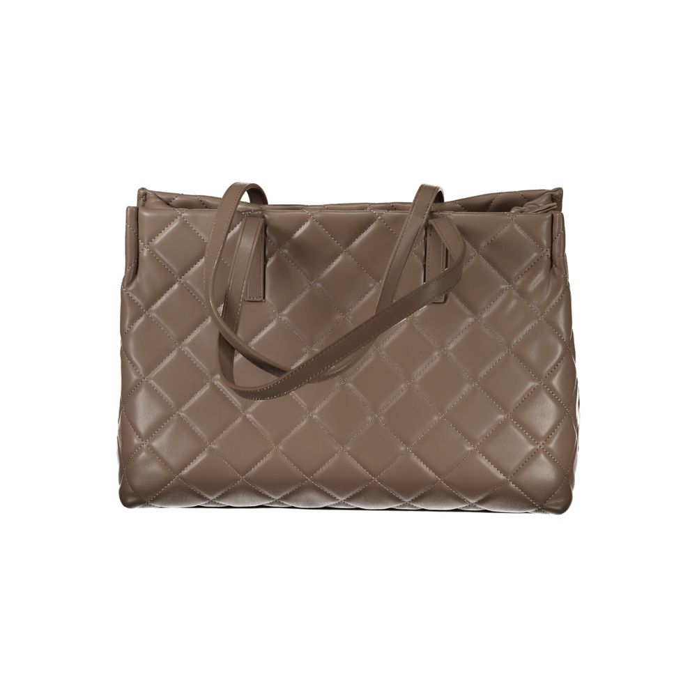Mario Valentino Brown Polyethylene Handbag Mario Valentino