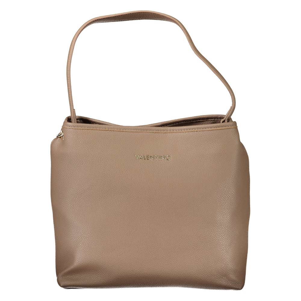 Mario Valentino Brown Polyurethane Women's Bag - Eljoys Fashion 