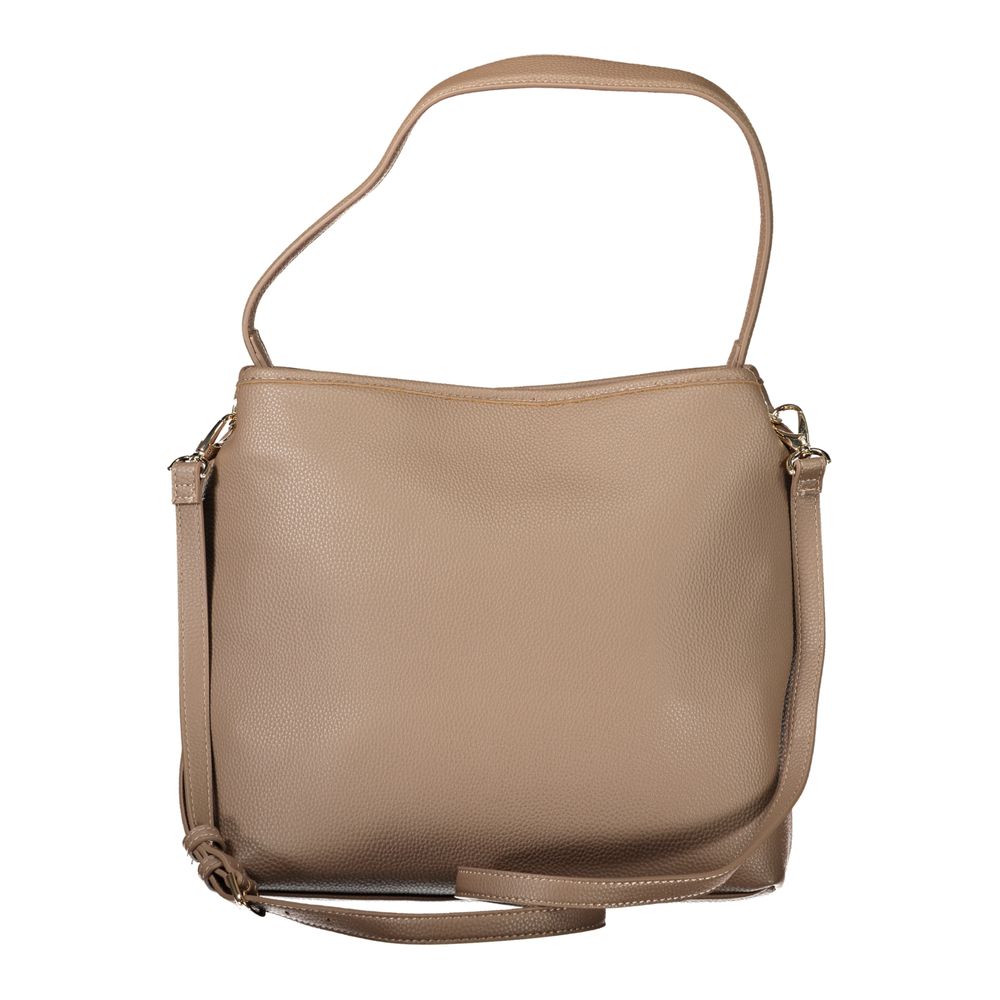 Mario Valentino Brown Polyurethane Women's Bag - Eljoys Fashion 