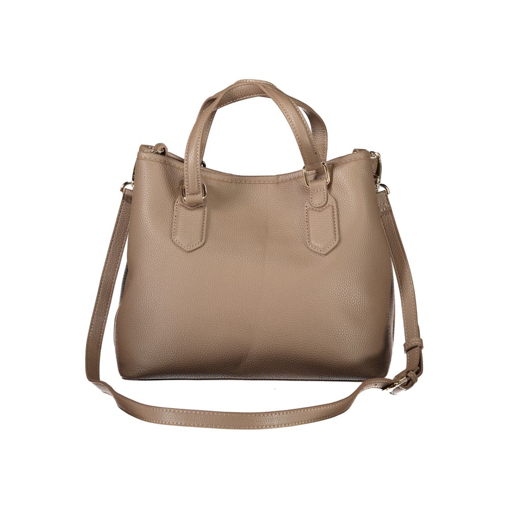 Mario Valentino Brown Polyethylene Handbag