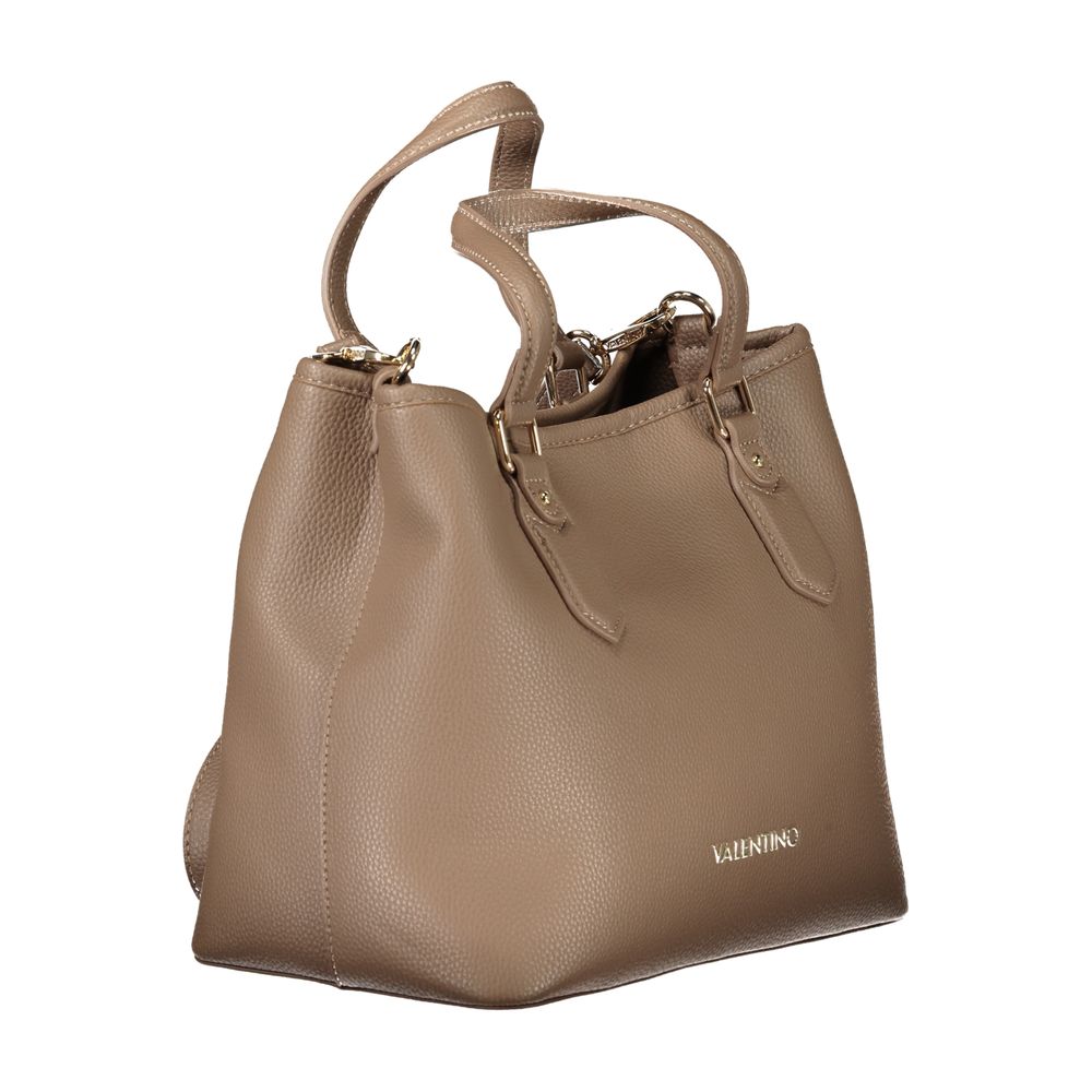 Mario Valentino Brown Polyethylene Handbag