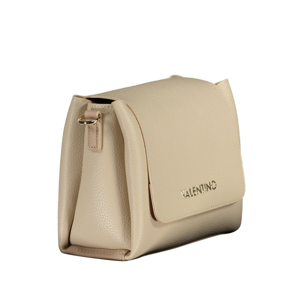 Mario Valentino Beige Polyurethane Women Handbag Mario Valentino