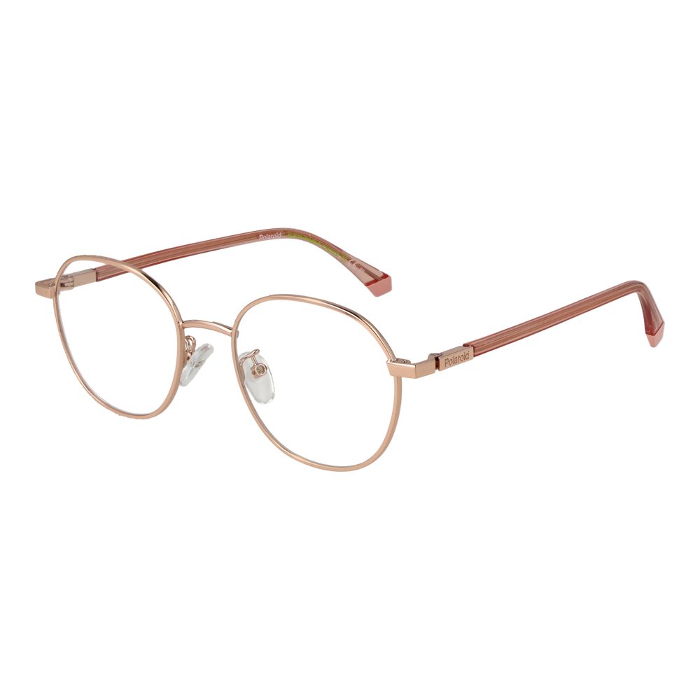 Polaroid Rose Gold Metal Glasses Frames