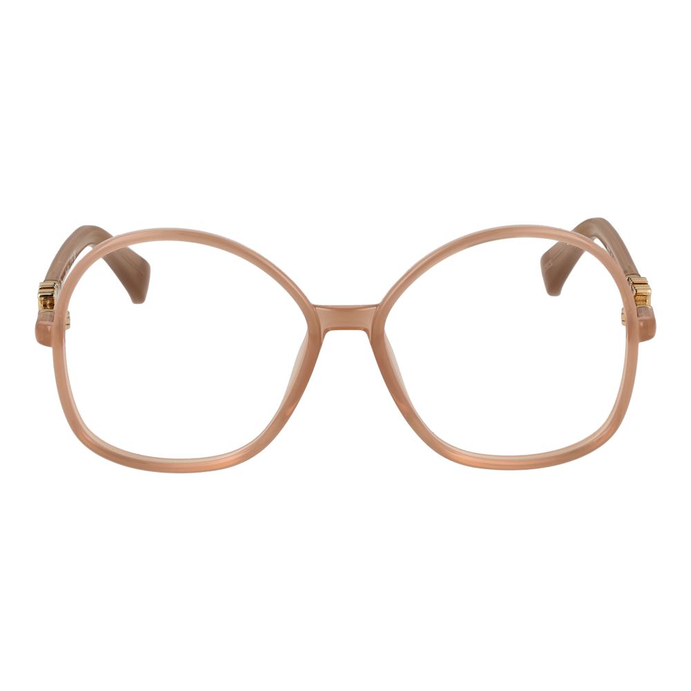 Max Mara Pink Plastic Glasses Frames Max Mara