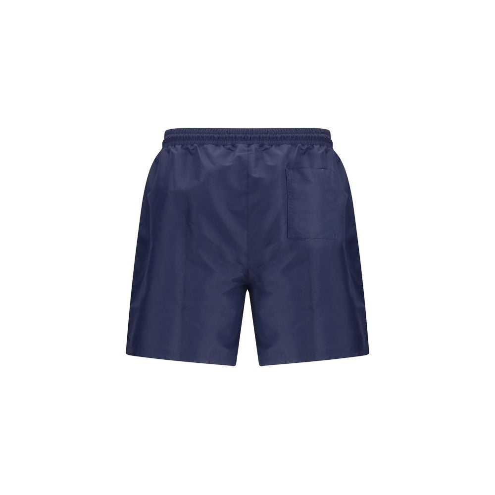 Brunello Cucinelli Blue Polyester Swim Shorts Brunello Cucinelli