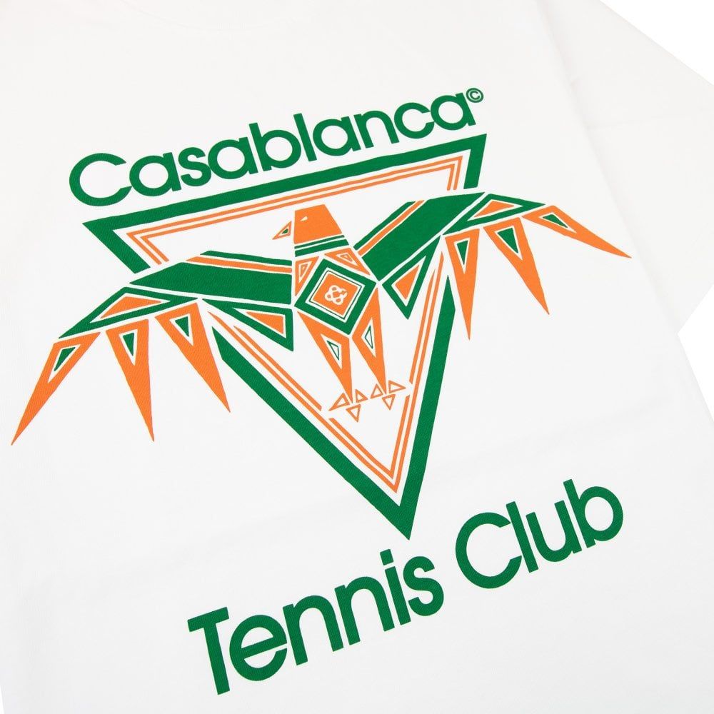 Casablanca White Cotton T-Shirt Casablanca