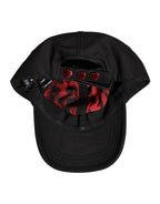 Dolce & Gabbana Black Cotton Logo Patch 6 Panels Baseball Cap Hat - Eljoys Fashion 