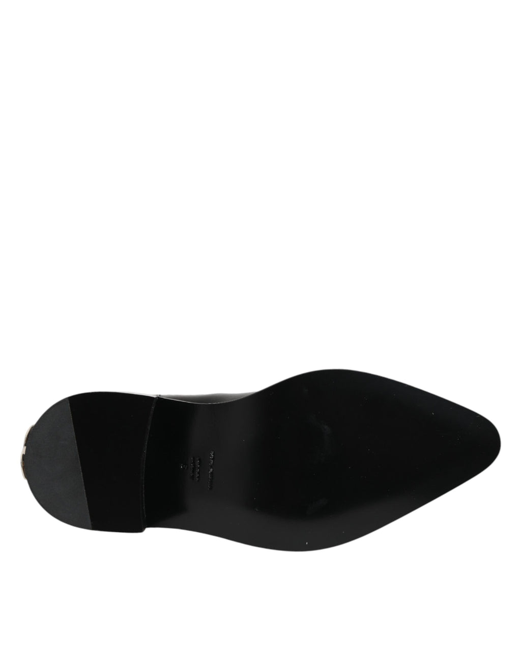 Dolce & Gabbana Black Studded Chelsea Short Ankle Boots Shoes - Eljoys Fashion 