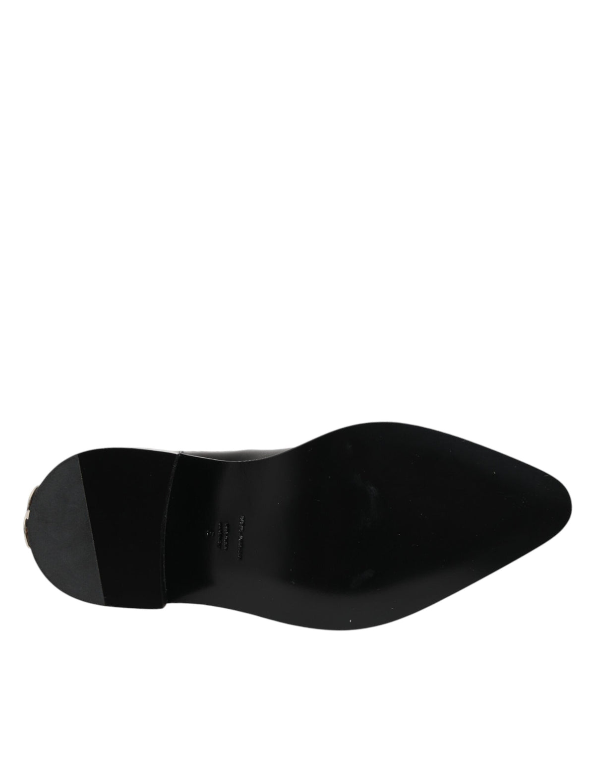 Dolce & Gabbana Black Studded Chelsea Short Ankle Boots Shoes - Eljoys Fashion 