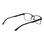 Spy Blue plastic glasses frames with sleek design and transparent lenses, showcasing modern eyewear style.