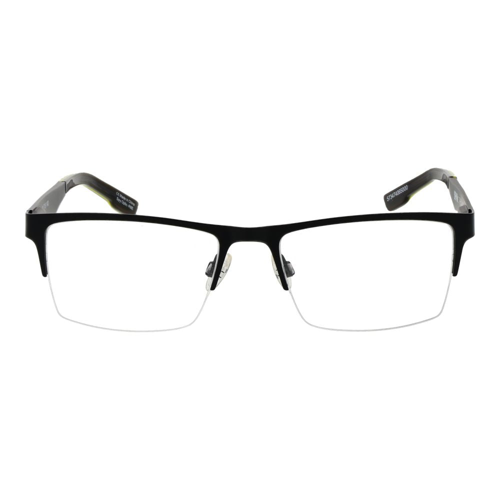 Spy Black Plastic Glasses Frames