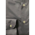 Baldinini Trend Gray Cotton Men Shirt