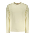 Rifle Bianco Cotton Men Sweatshirt in white, featuring a comfortable fit and classic design, displayed on a plain background.