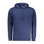 Blue cotton men's sweatshirt by Rifle featuring a relaxed fit and classic design, suitable for casual wear.