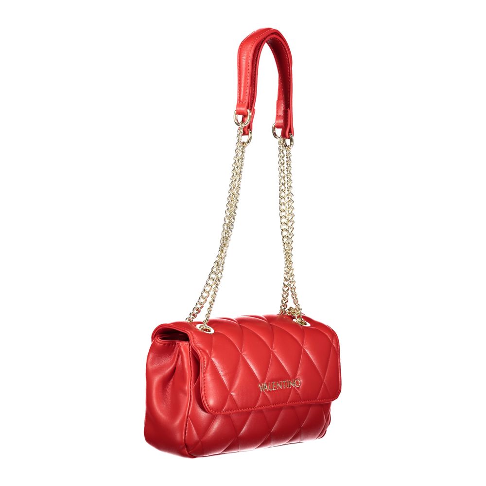 Mario Valentino Red Polyurethane Women Handbag Mario Valentino