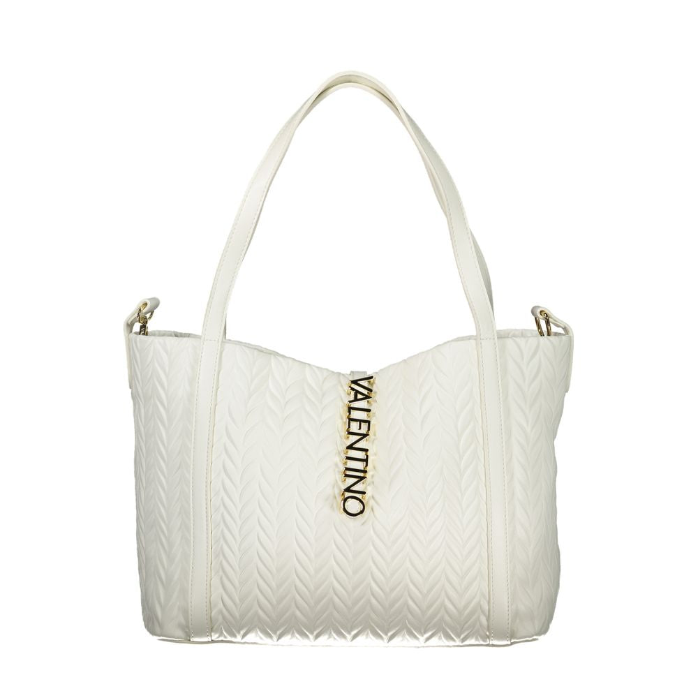 Mario Valentino Bianco Poliuretano Women Handbag Mario Valentino