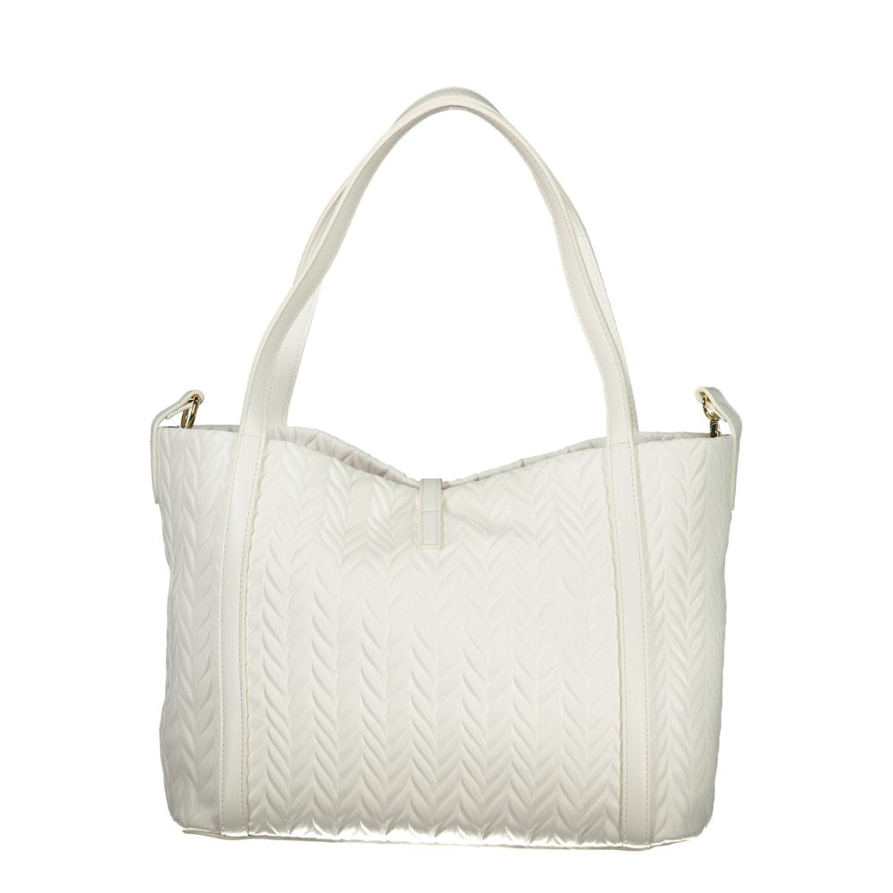 Mario Valentino Bianco Poliuretano Women Handbag Mario Valentino