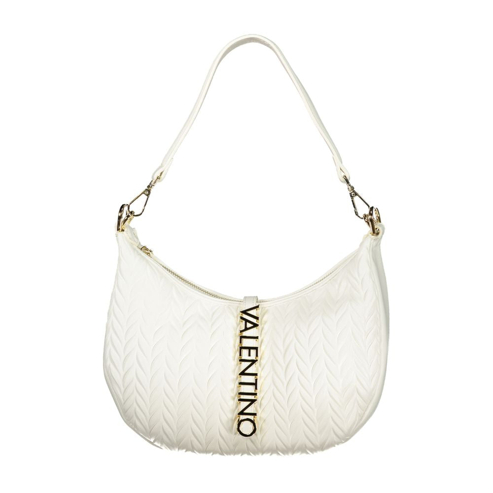 Mario Valentino Bianco Polyurethane Women Shoulder Bag Mario Valentino