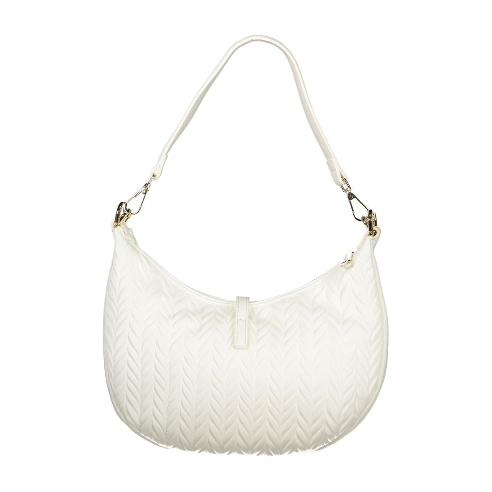 Mario Valentino Bianco Polyurethane Women Shoulder Bag Mario Valentino