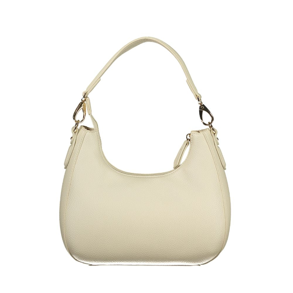 Mario Valentino Beige Polyurethane Women Handbag Mario Valentino