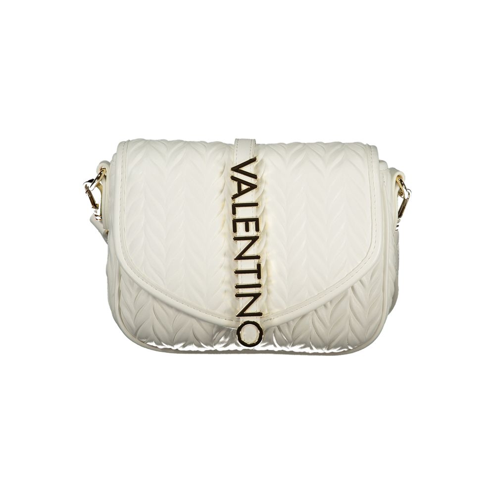 Mario Valentino Bianco Polyurethane Women Shoulder Bag Mario Valentino