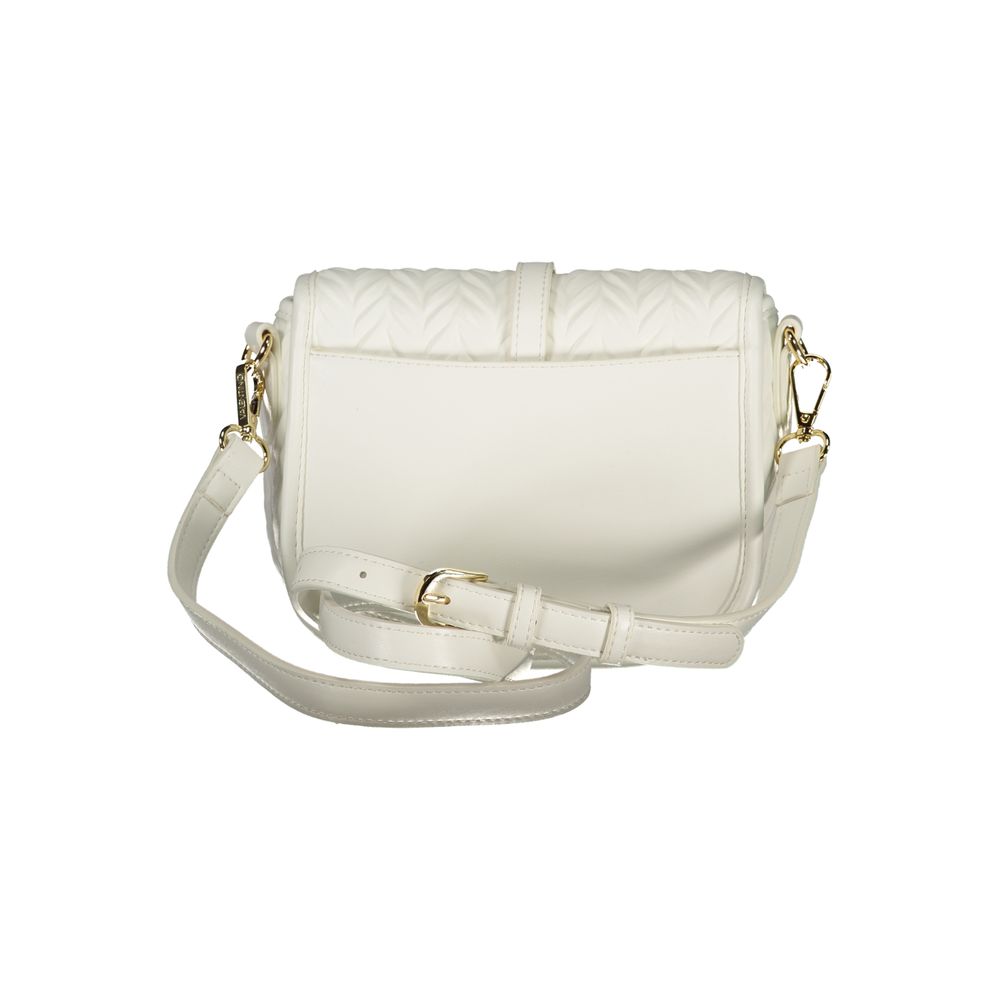 Mario Valentino Bianco Polyurethane Women Shoulder Bag Mario Valentino