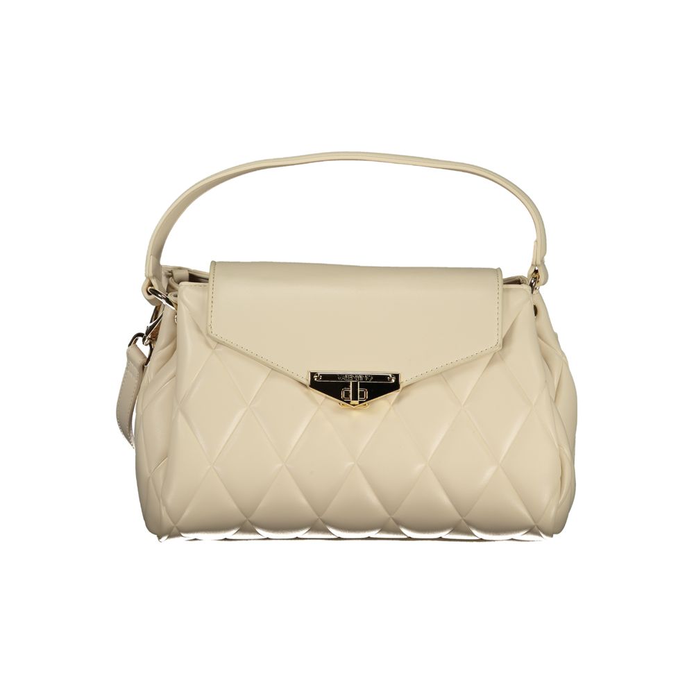 Mario Valentino Beige Polyethylene Handbag Mario Valentino