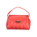Mario Valentino Rosso polyurethane women's bag with adjustable shoulder strap and sleek design.