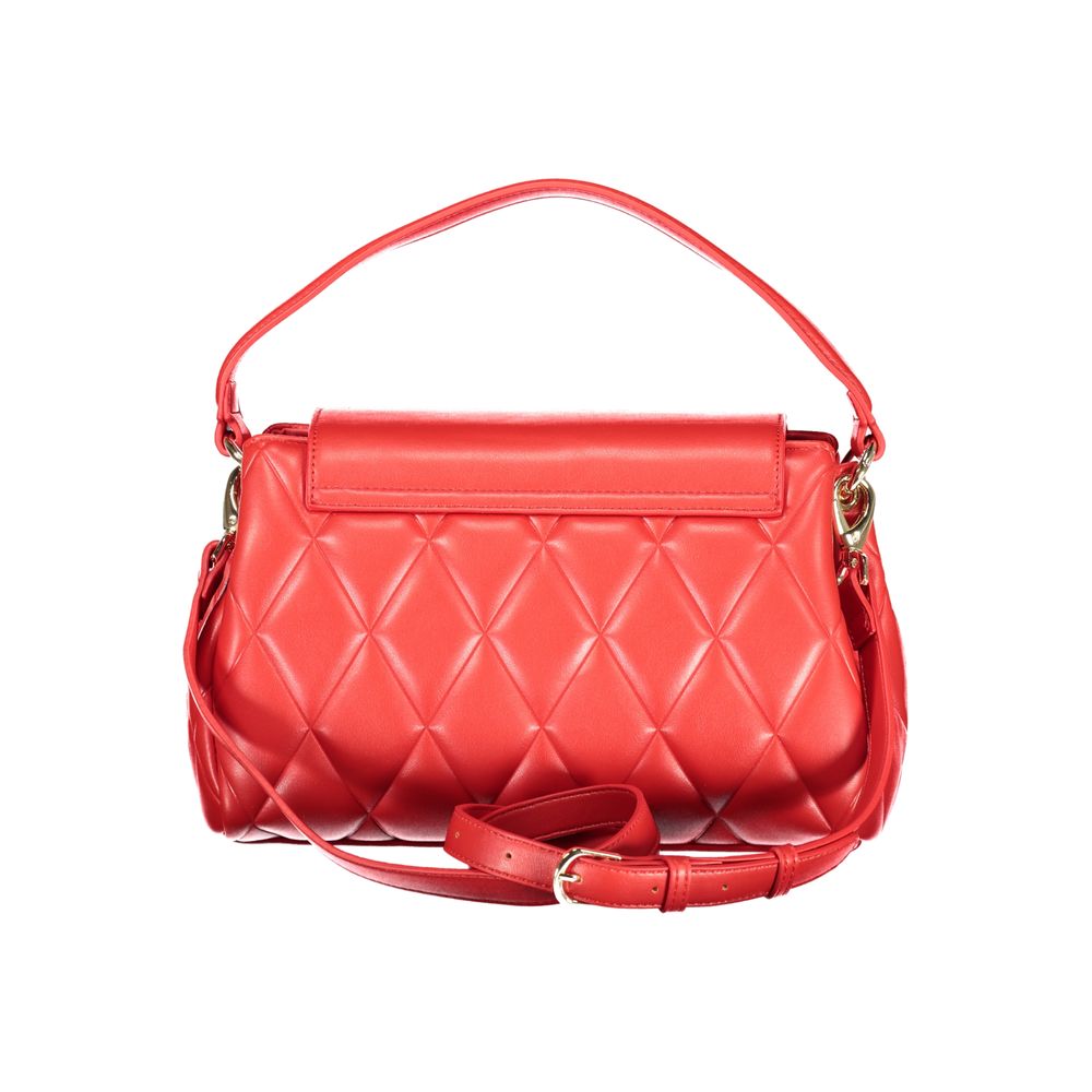 Mario Valentino Rosso women's polyurethane bag with adjustable shoulder strap and stylish design.